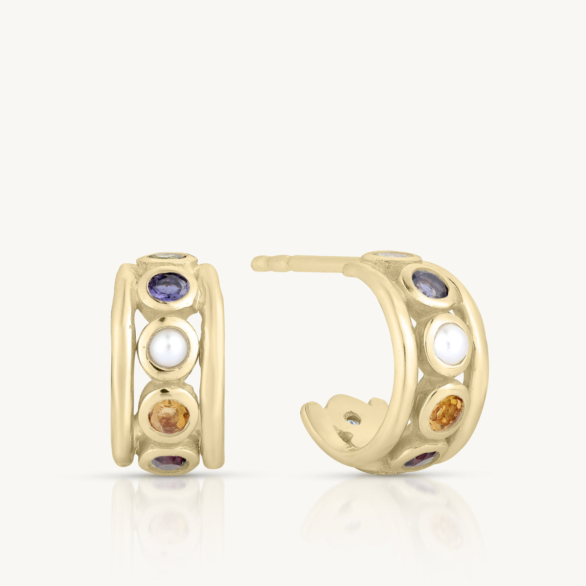 Ottilia Hoops - Gold main image 1