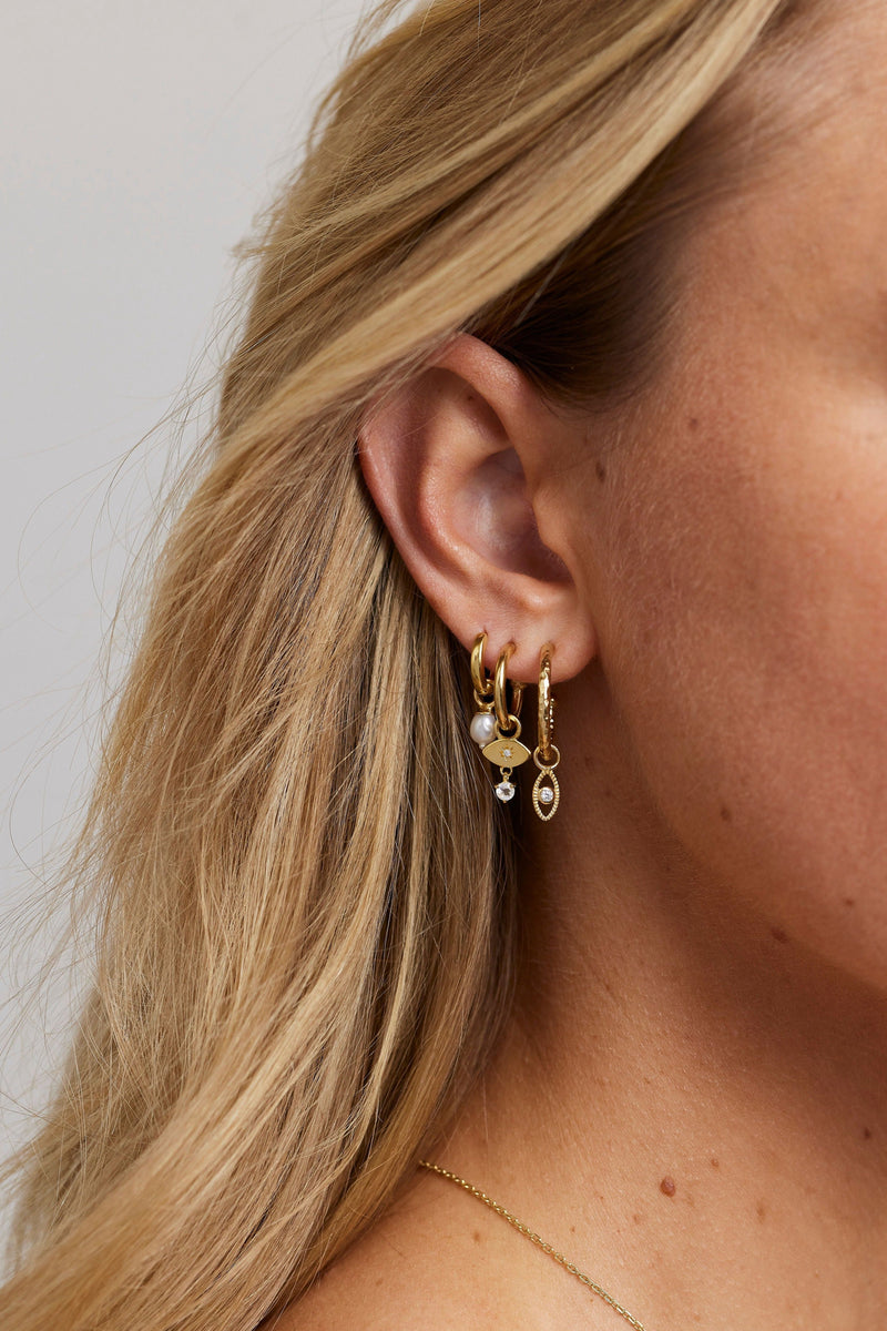 All Seeing Gold Charm ToniMay