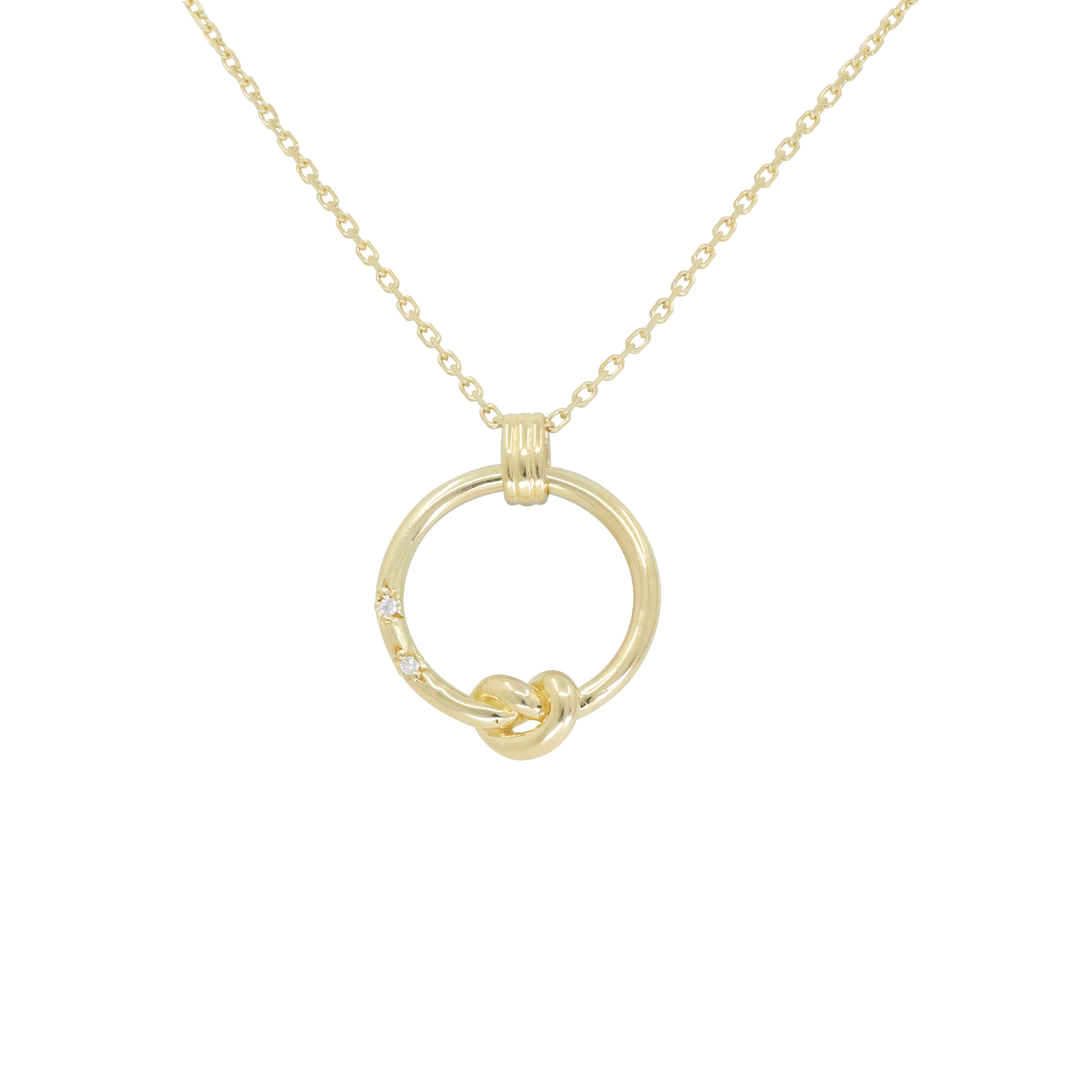 Forever Tied Gold Necklace