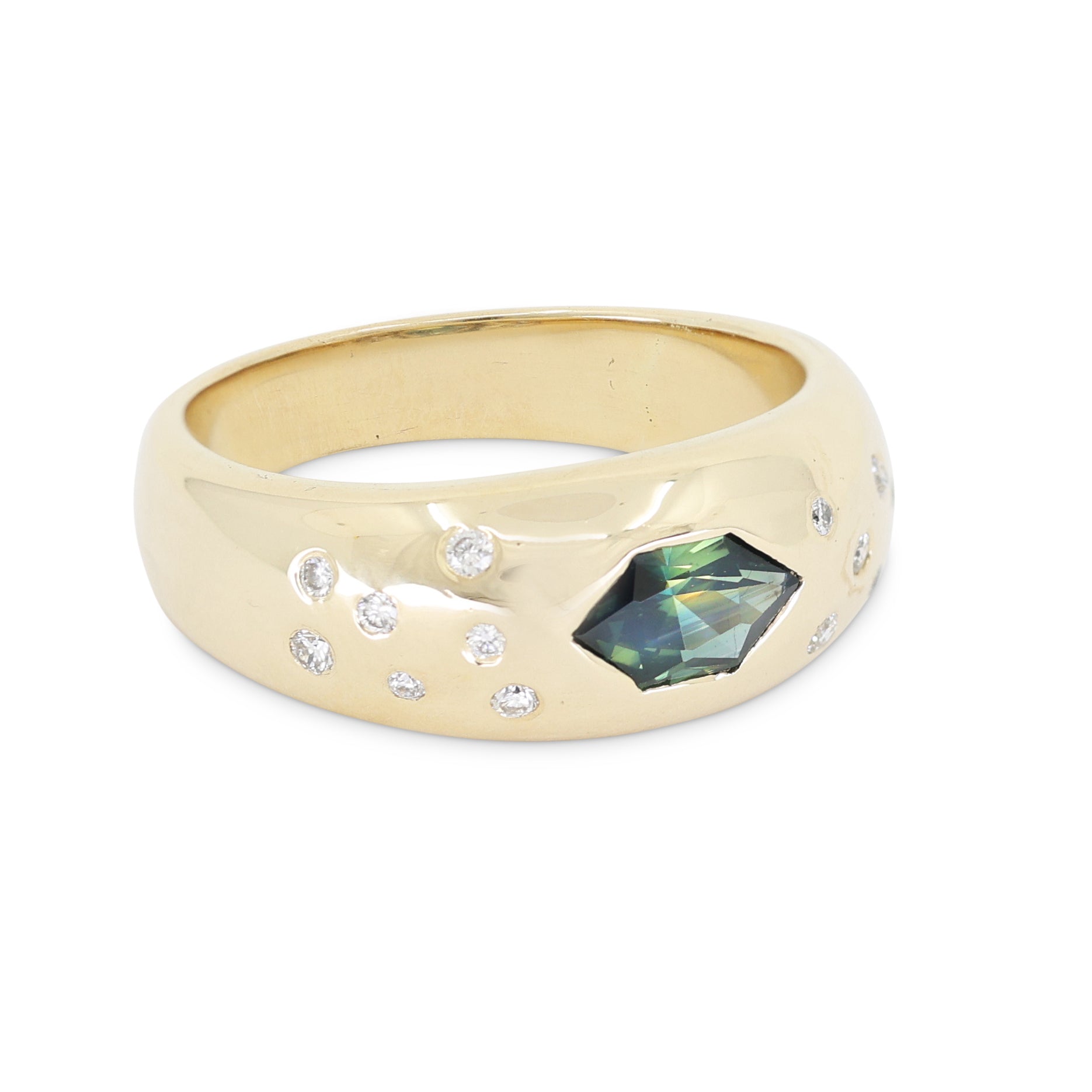 Astral 14K Yellow Gold Gypsy Band