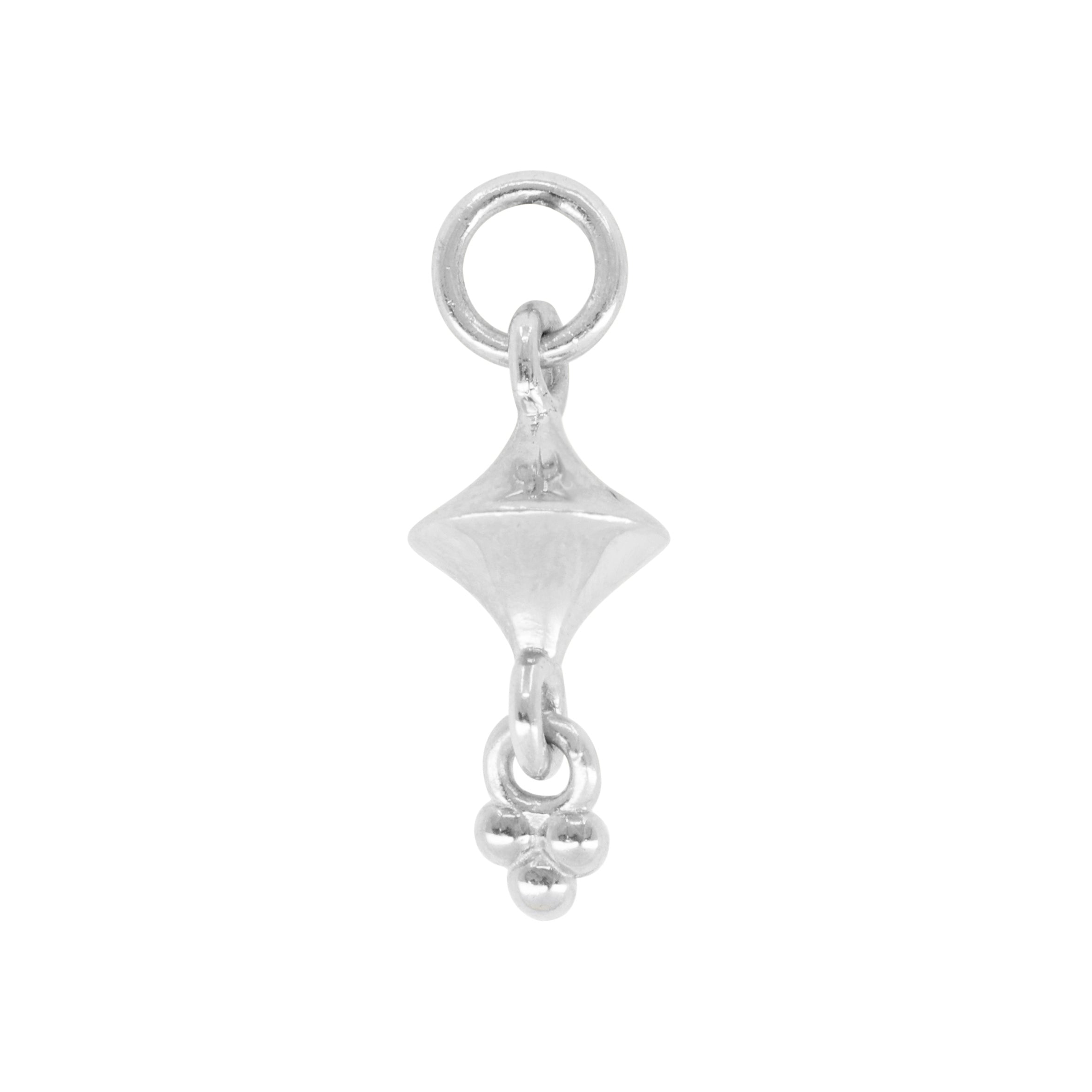 Chimed Silver Charm