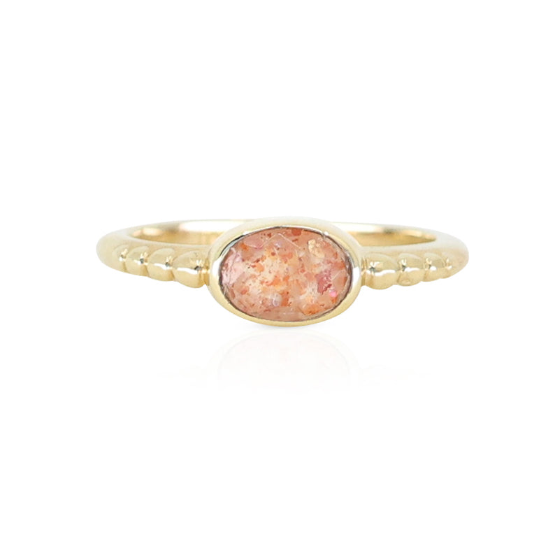 Evie Sunstone Gold Stacker