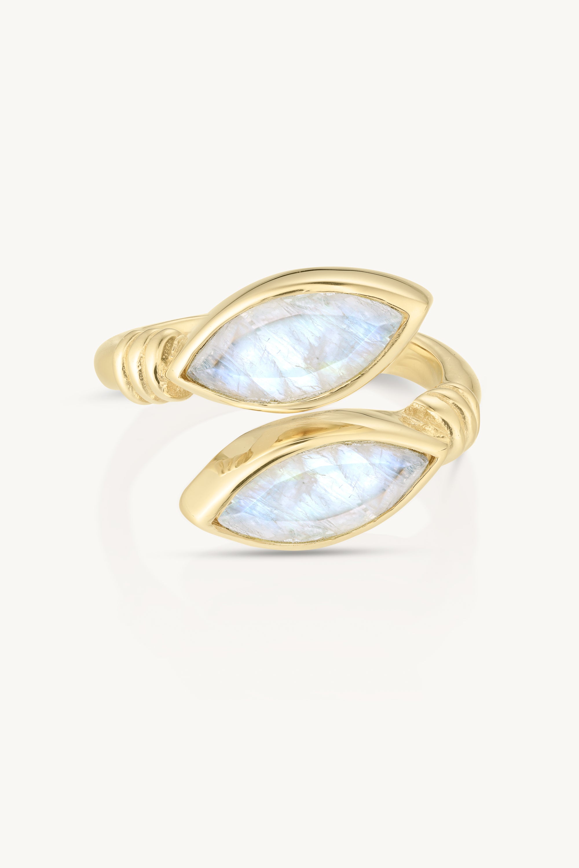 Medusa Moonstone Gold Ring ToniMay