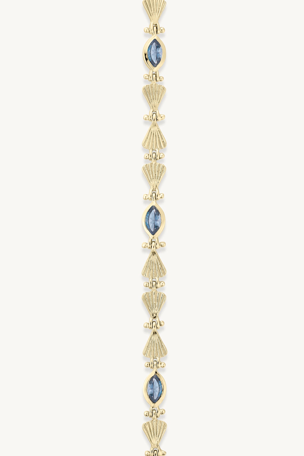 Octavia Topaz Gold Bracelet – ToniMay