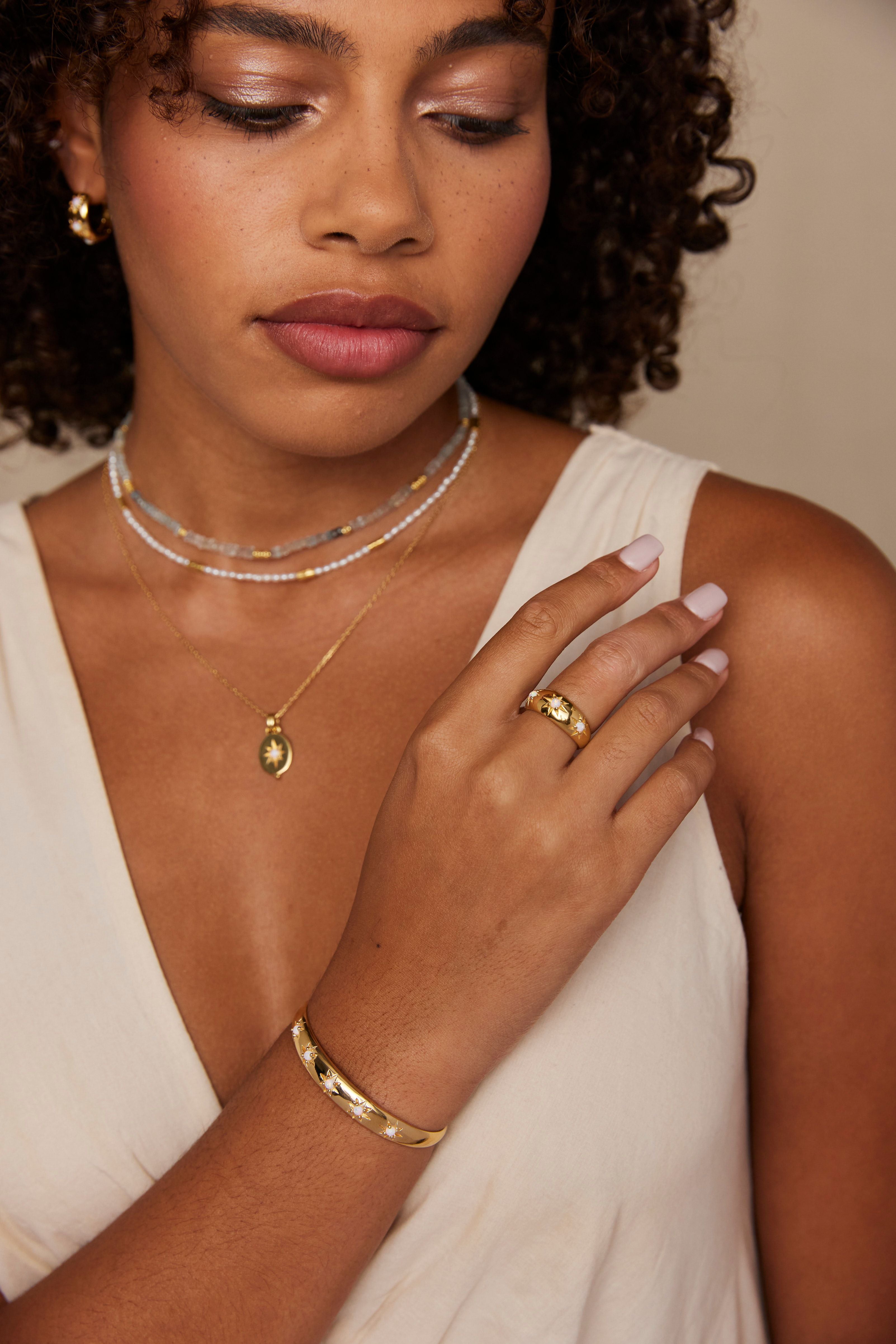 Alina Opal Gold Necklace ToniMay alina-opal-gold-necklace-tonimay