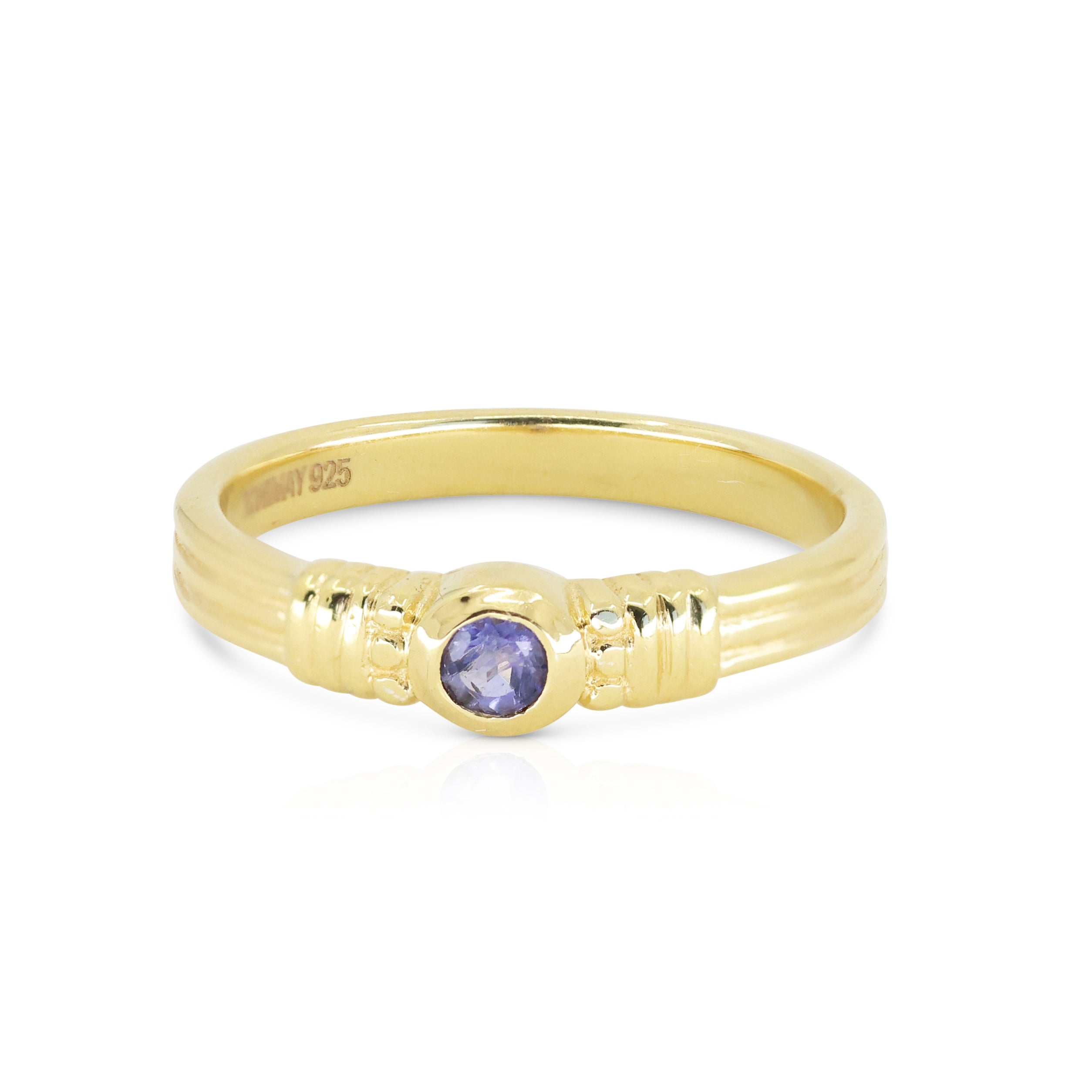 Rana Iolite Gold Ring