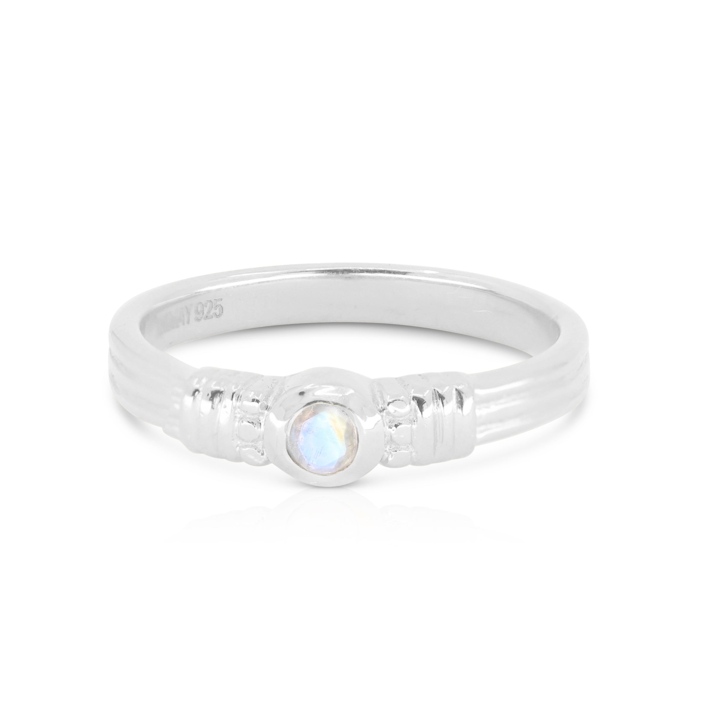 Rana Moonstone Silver Ring