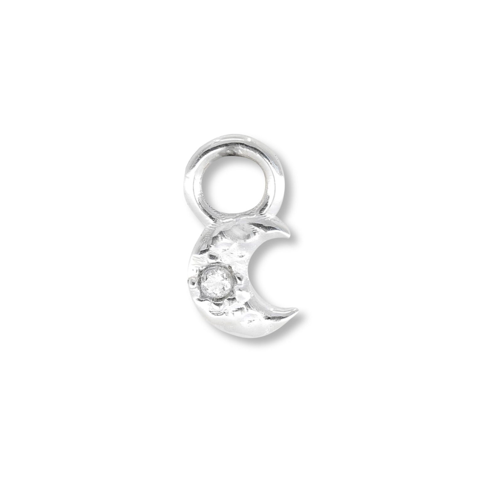 Moon Silver Charm