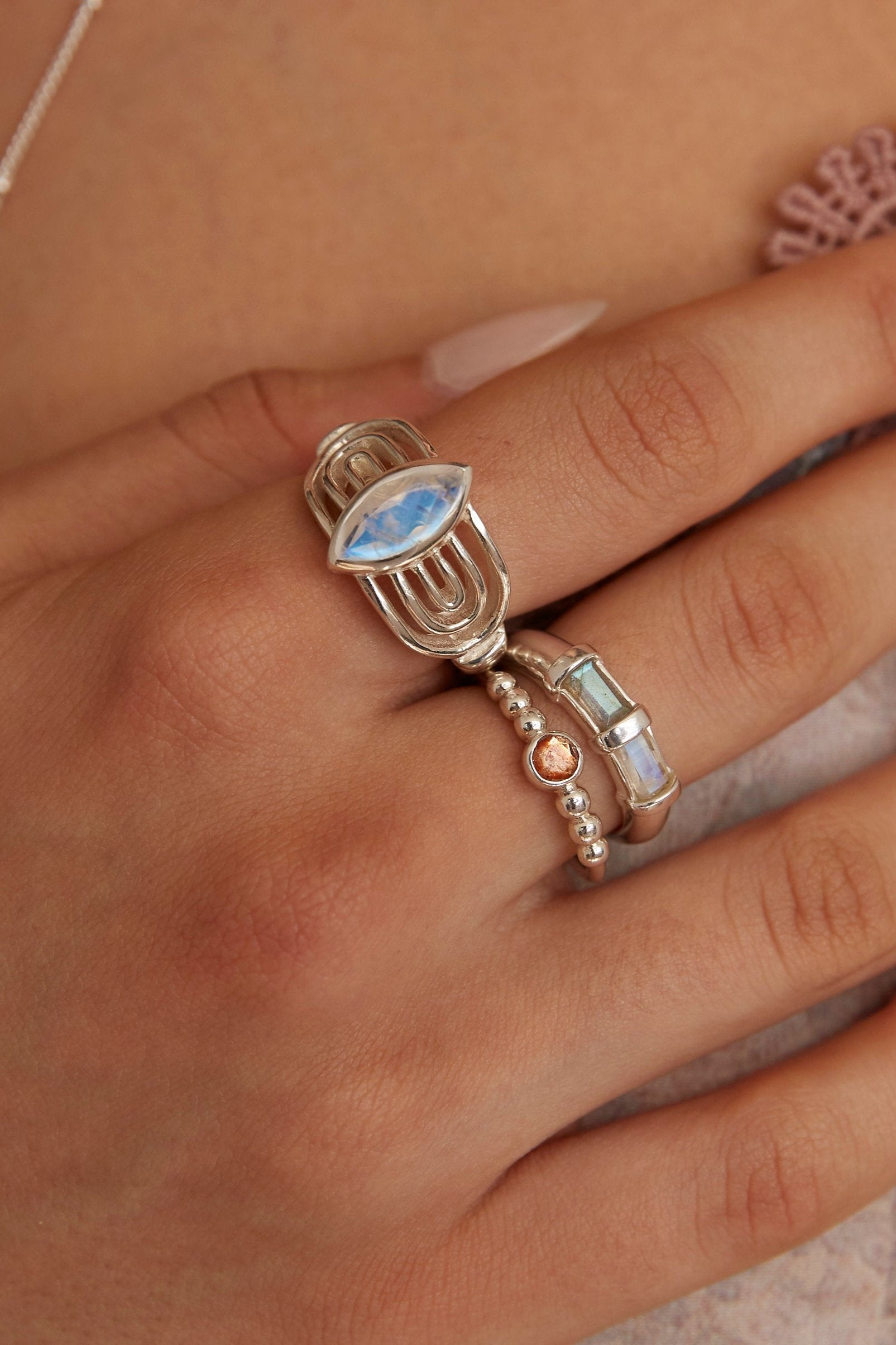 Athena Silver Rings