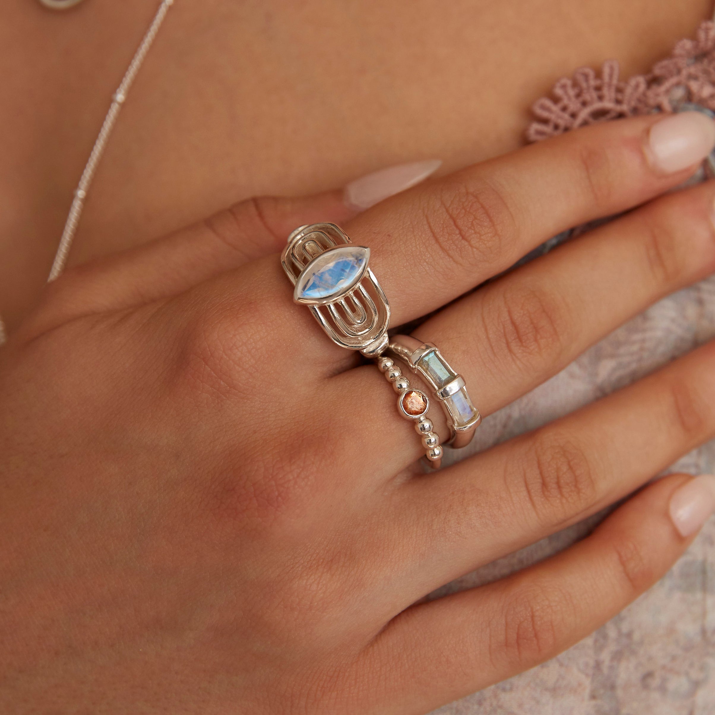 Athena Silver Ring