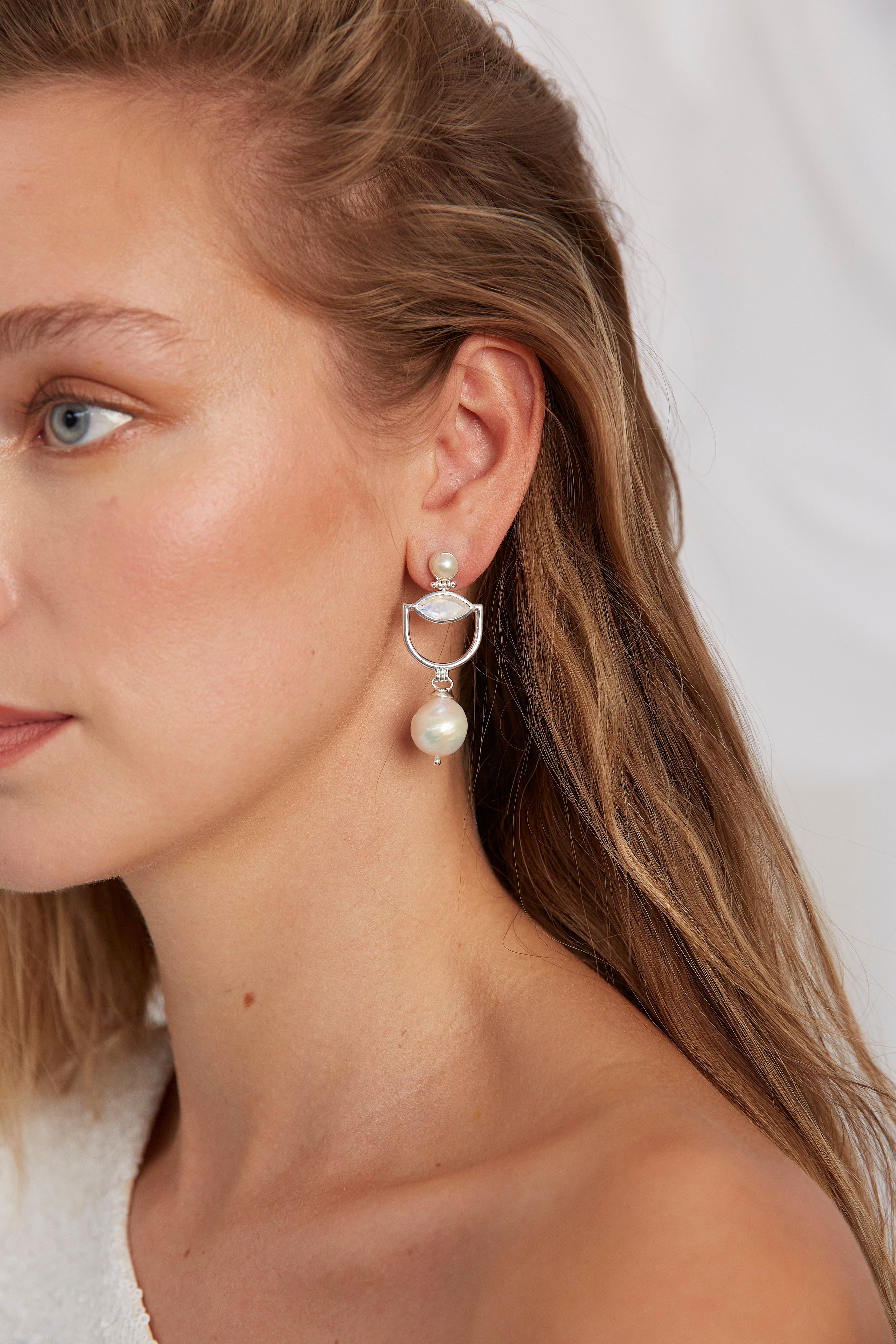 Amelie Silver Earrings