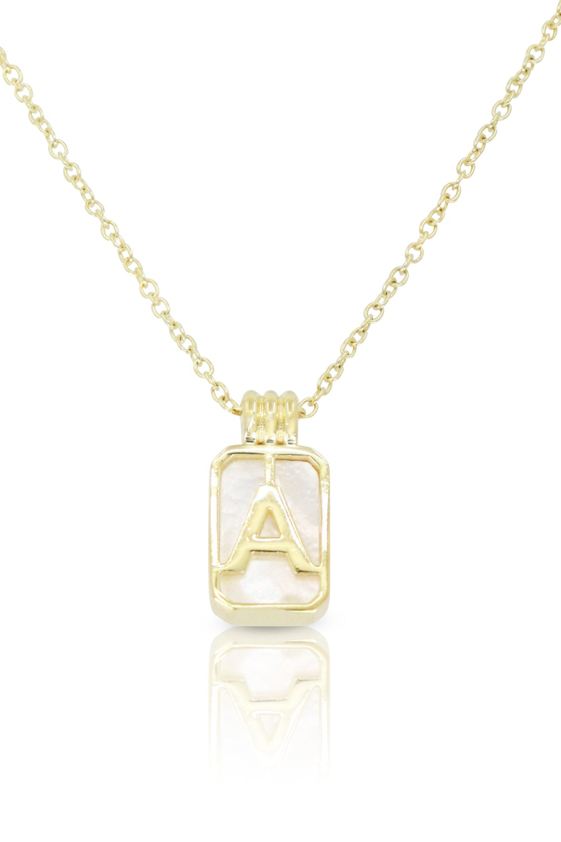 Initial A to Z Gold Necklace – ToniMay
