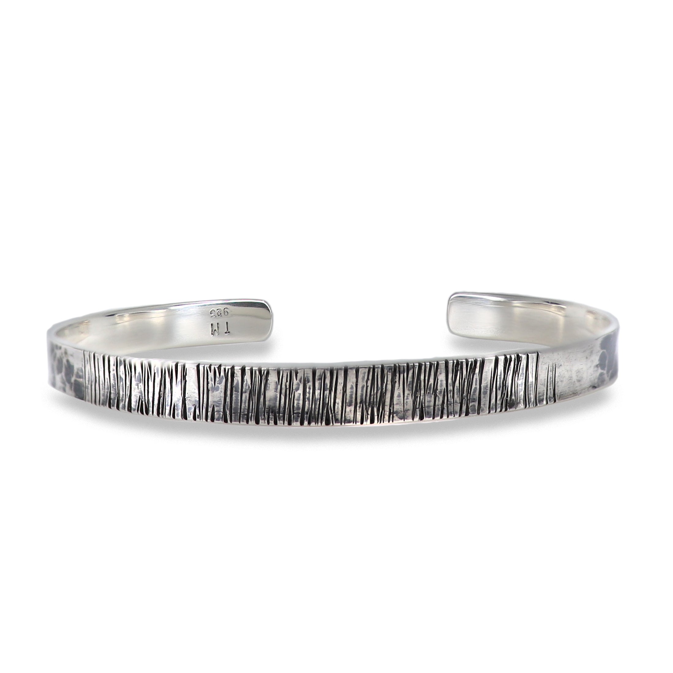 Sterling Silver Abstract cuff