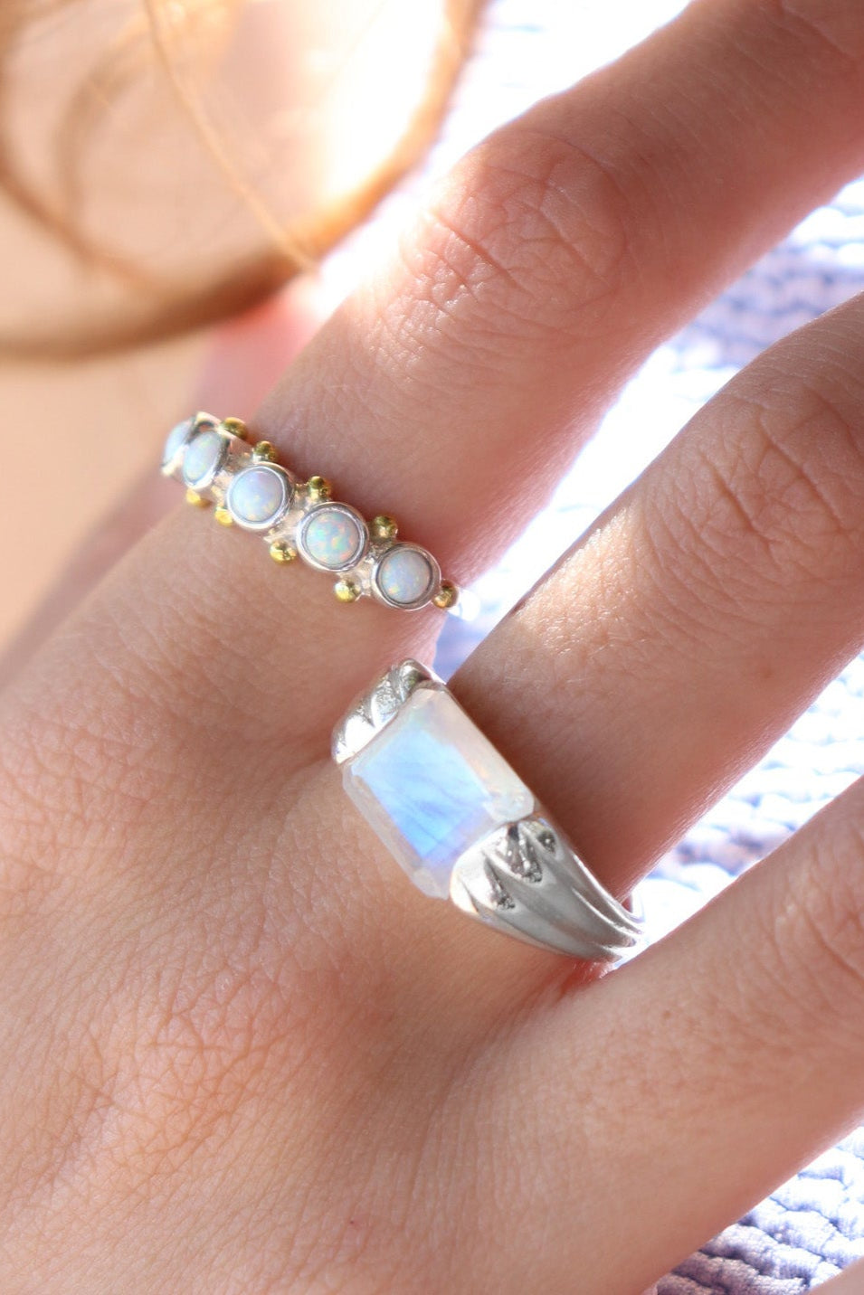 Opal Silver Band – ToniMay - Main Image