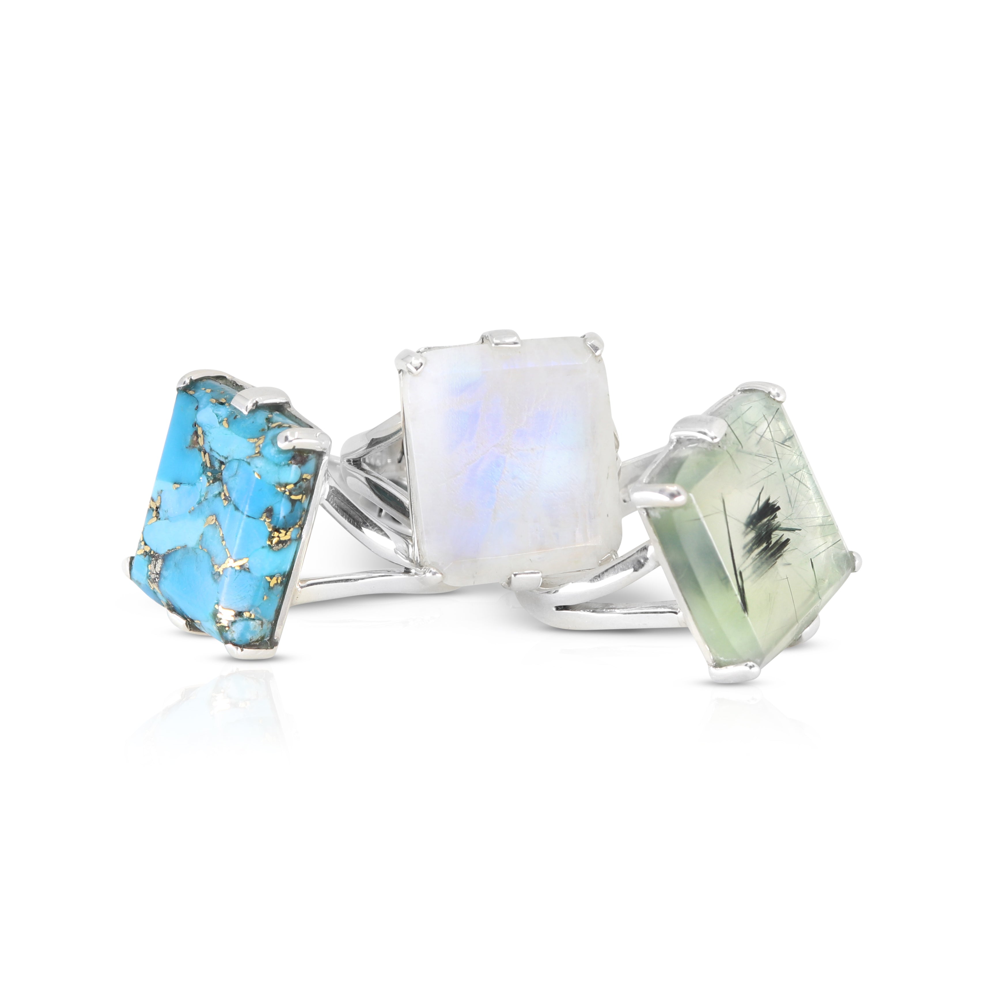 Etheria Moonstone Silver Ring