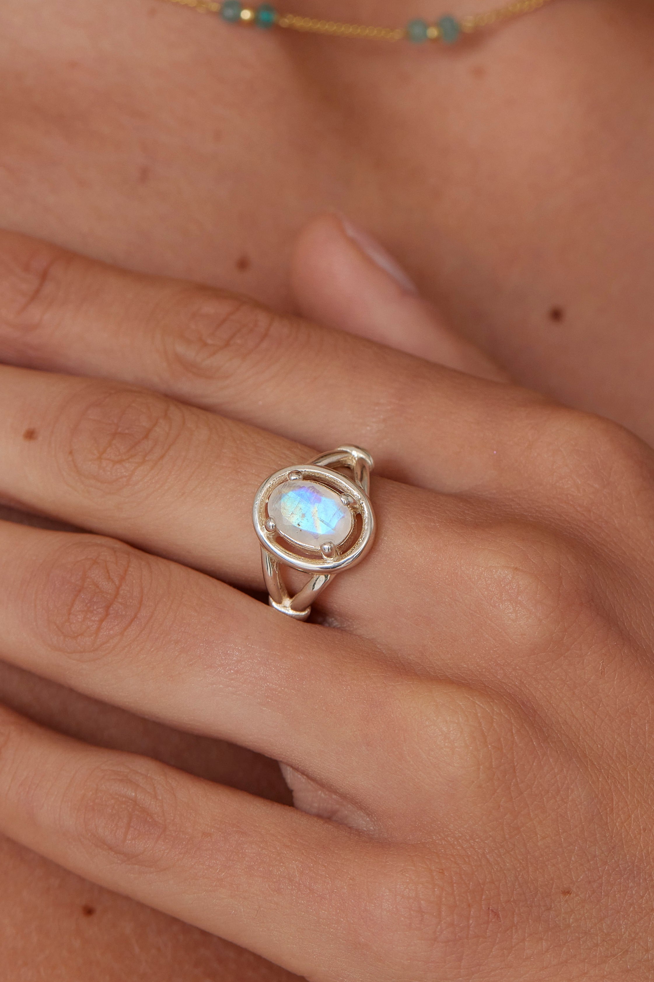 The Halo Silver Ring