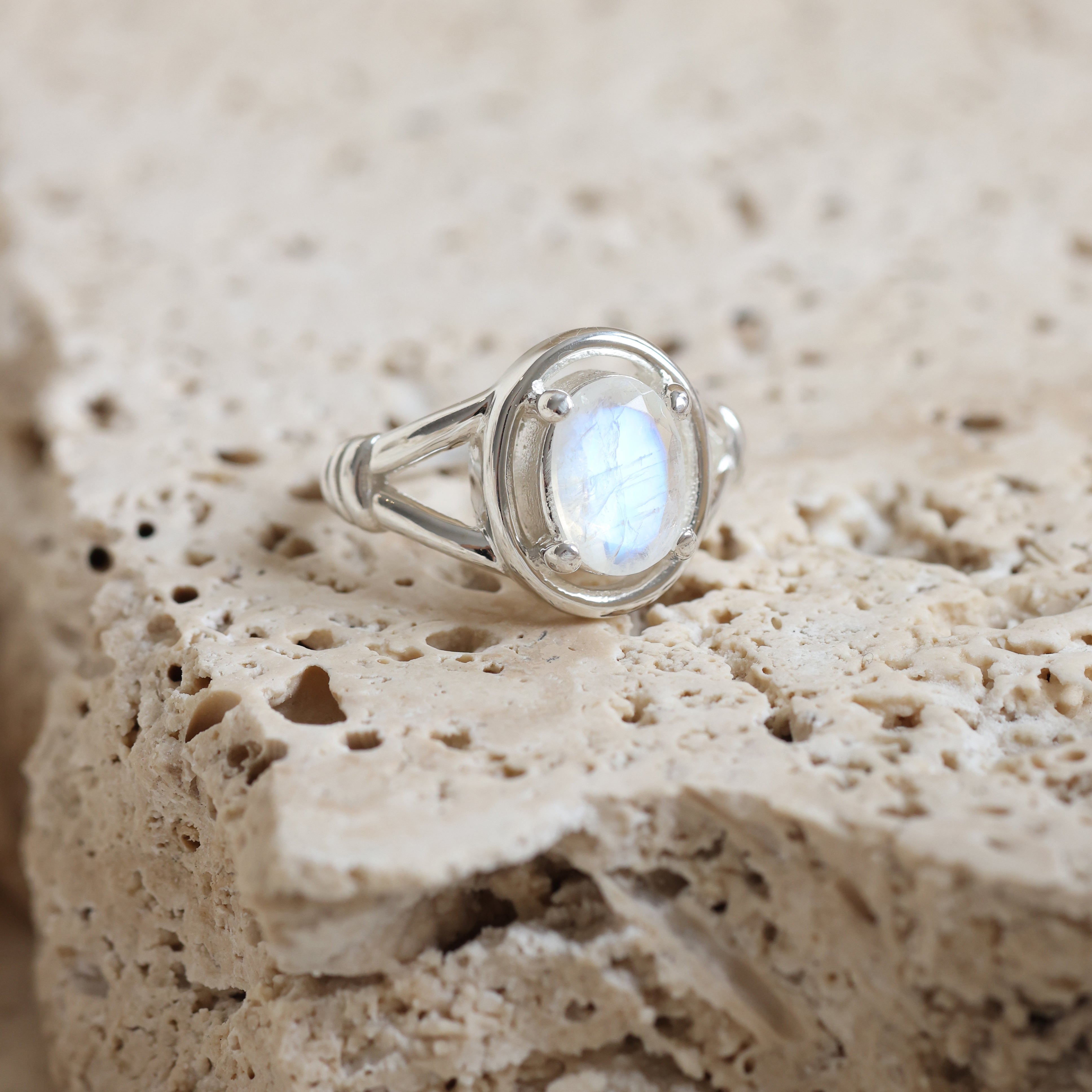 The Halo Silver Ring