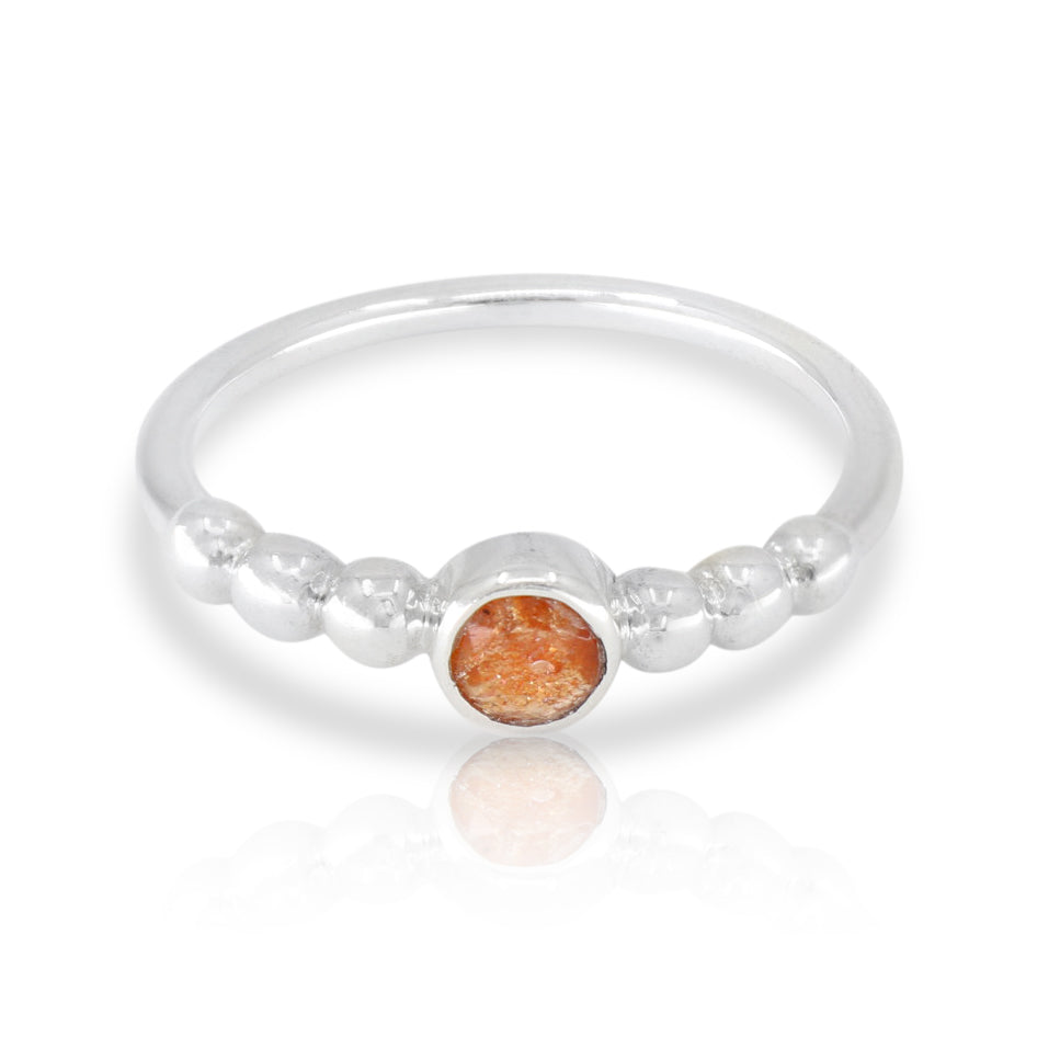 Bella Sunstone Silver Stacker