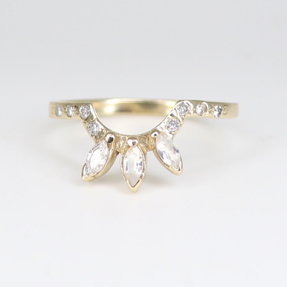 Diamond and Moonstone Galaxy Halo