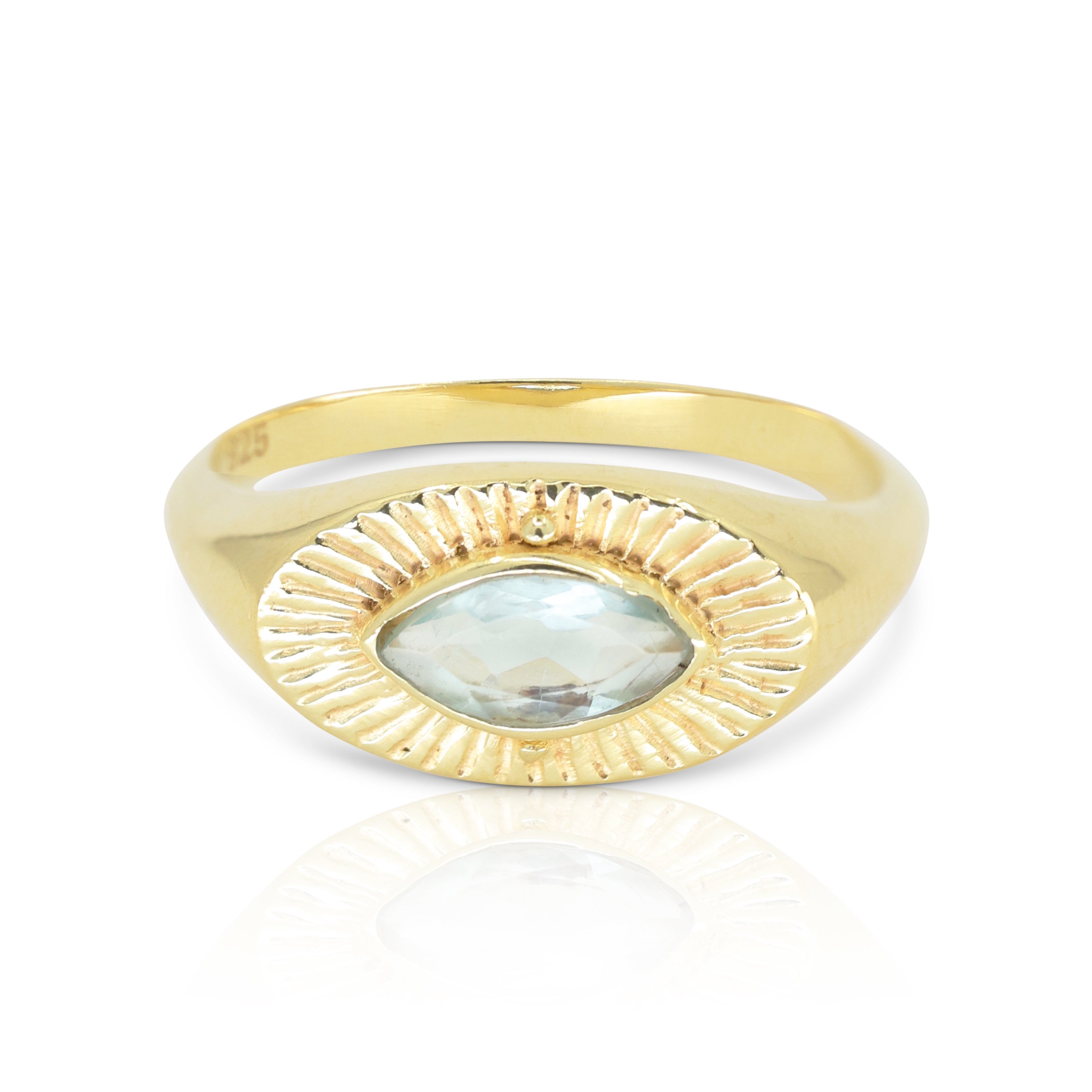 Radiance Apatite Gold Ring