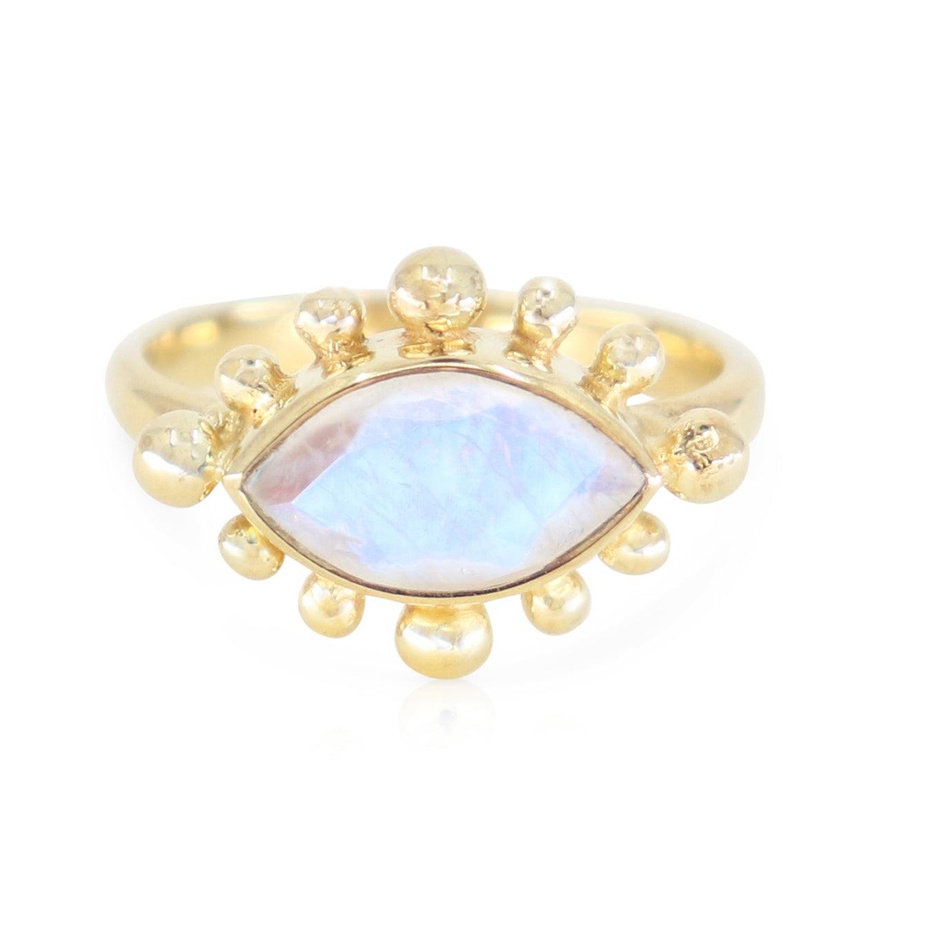 Sienna Moonstone Gold Ring