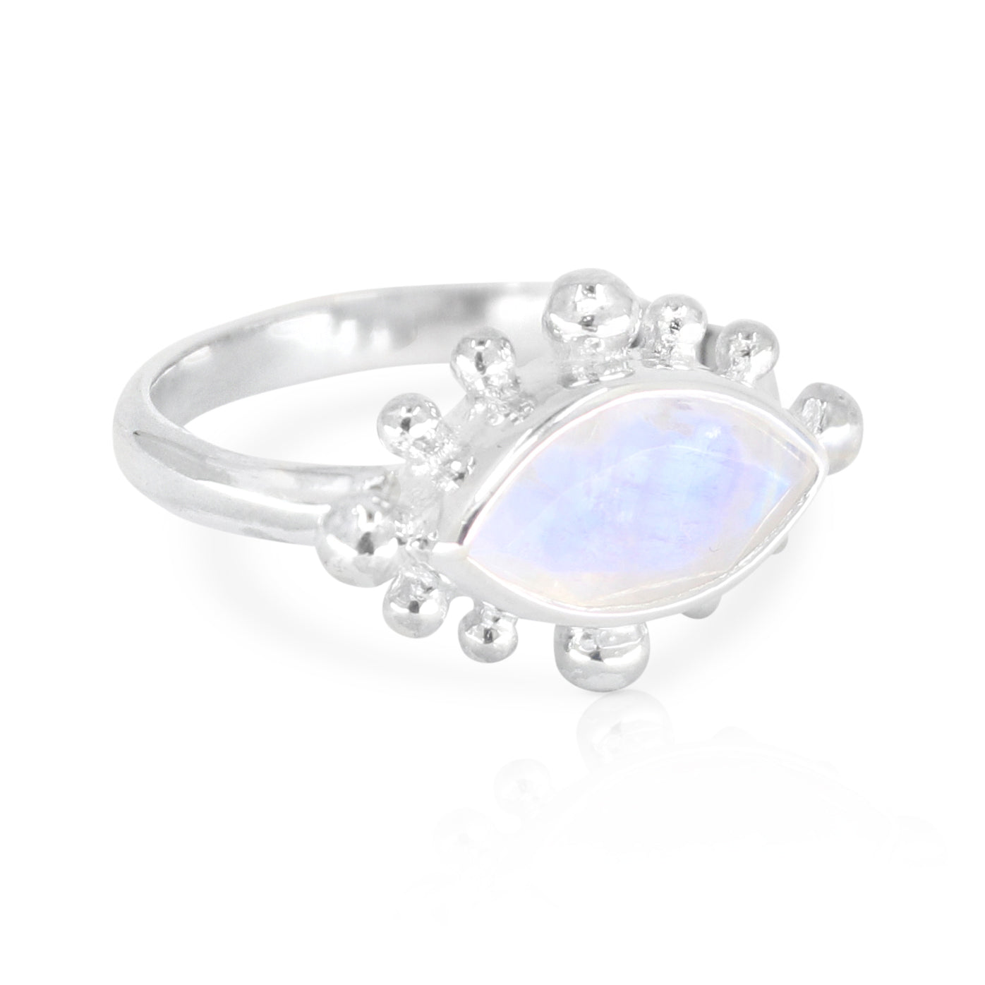 Sienna Moonstone Silver Ring