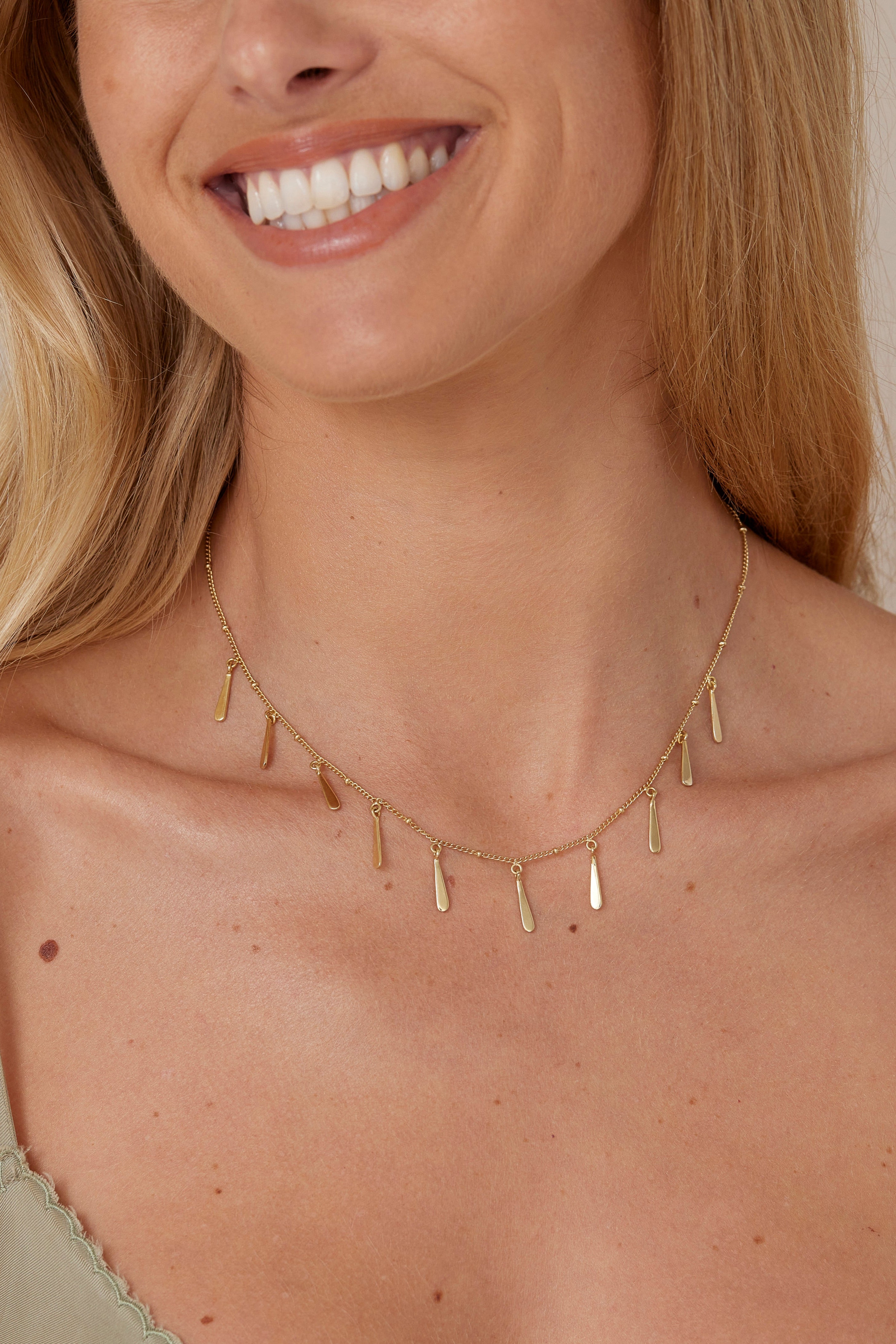 Tassel Gold Necklace