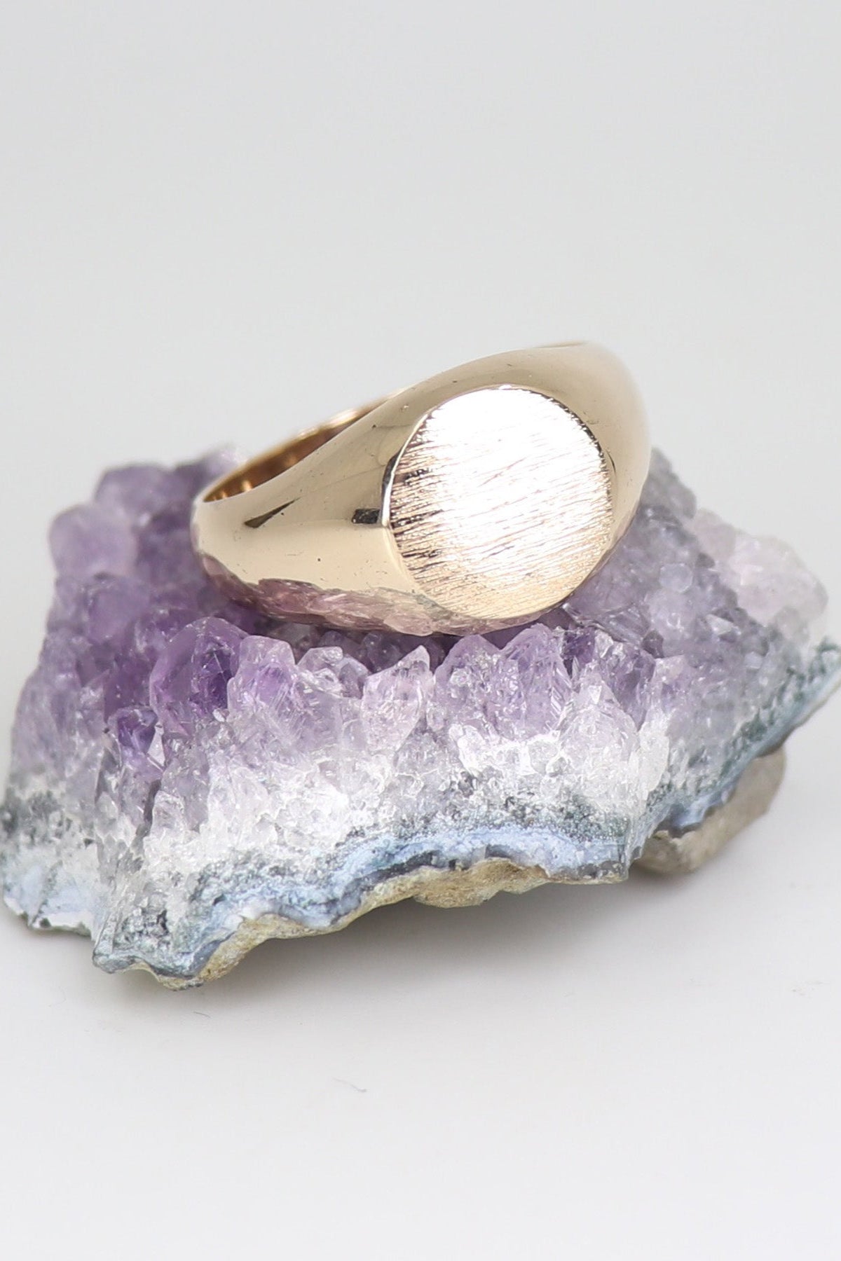 Unisex Solid 9ct Gold Signet Ring