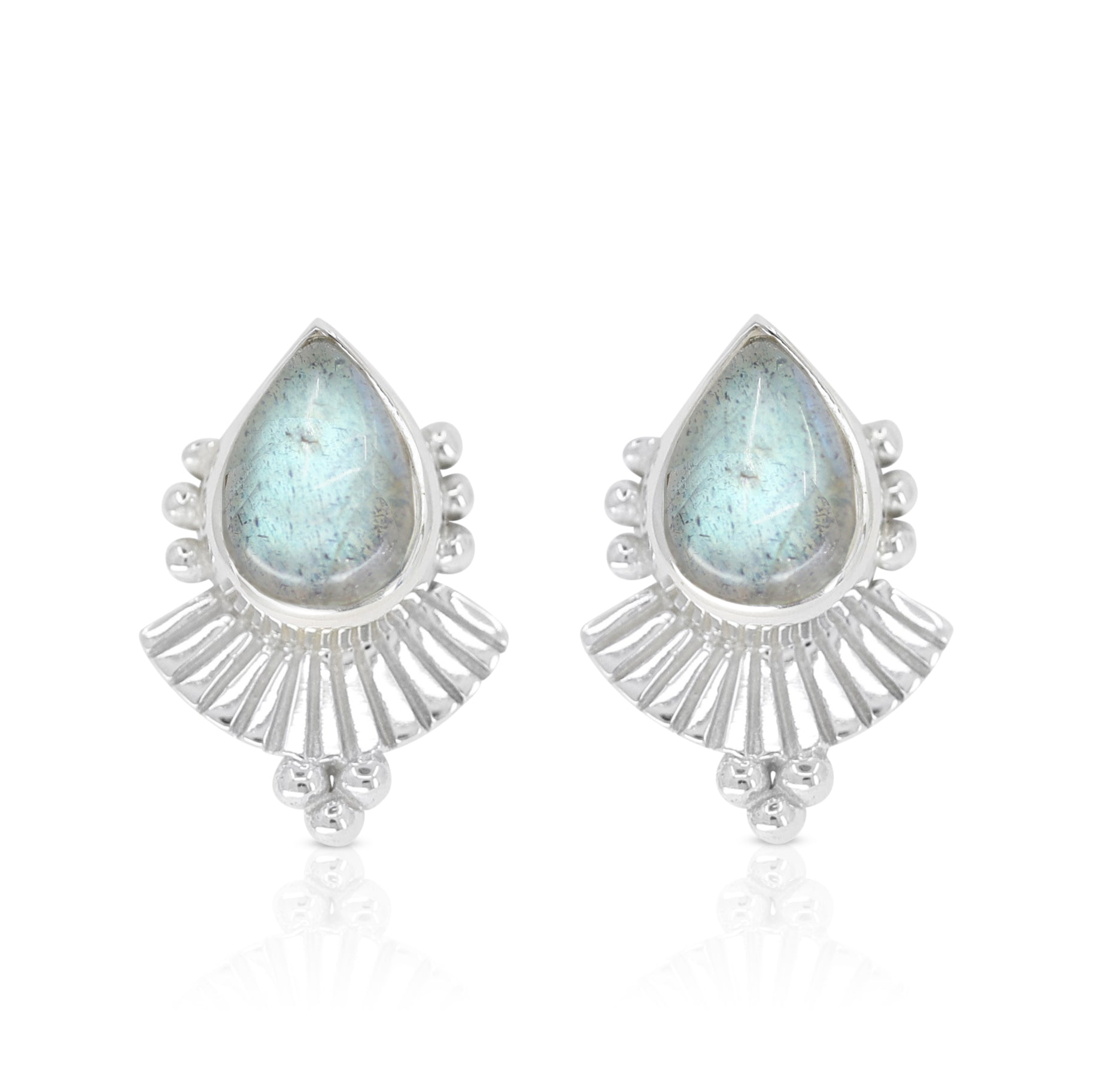 Cleopatra Labradorite Earrings