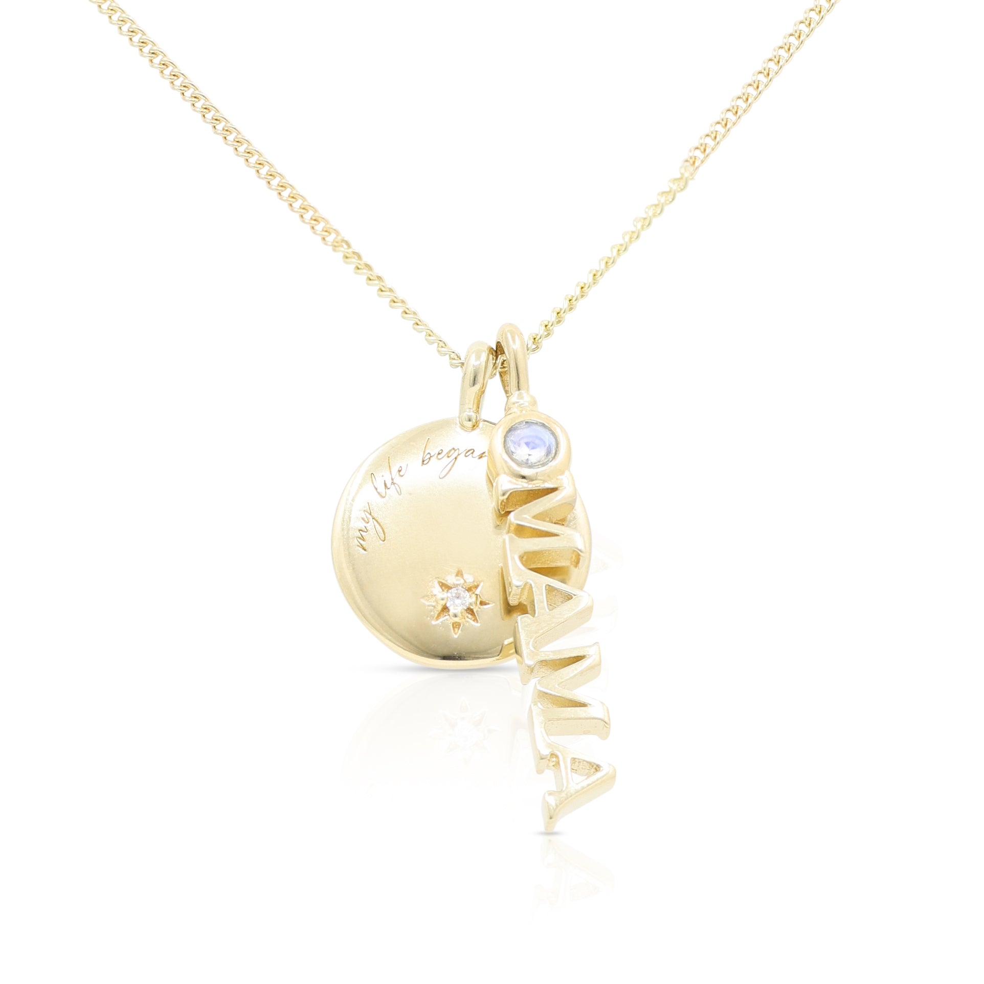MAMA Gold Necklace