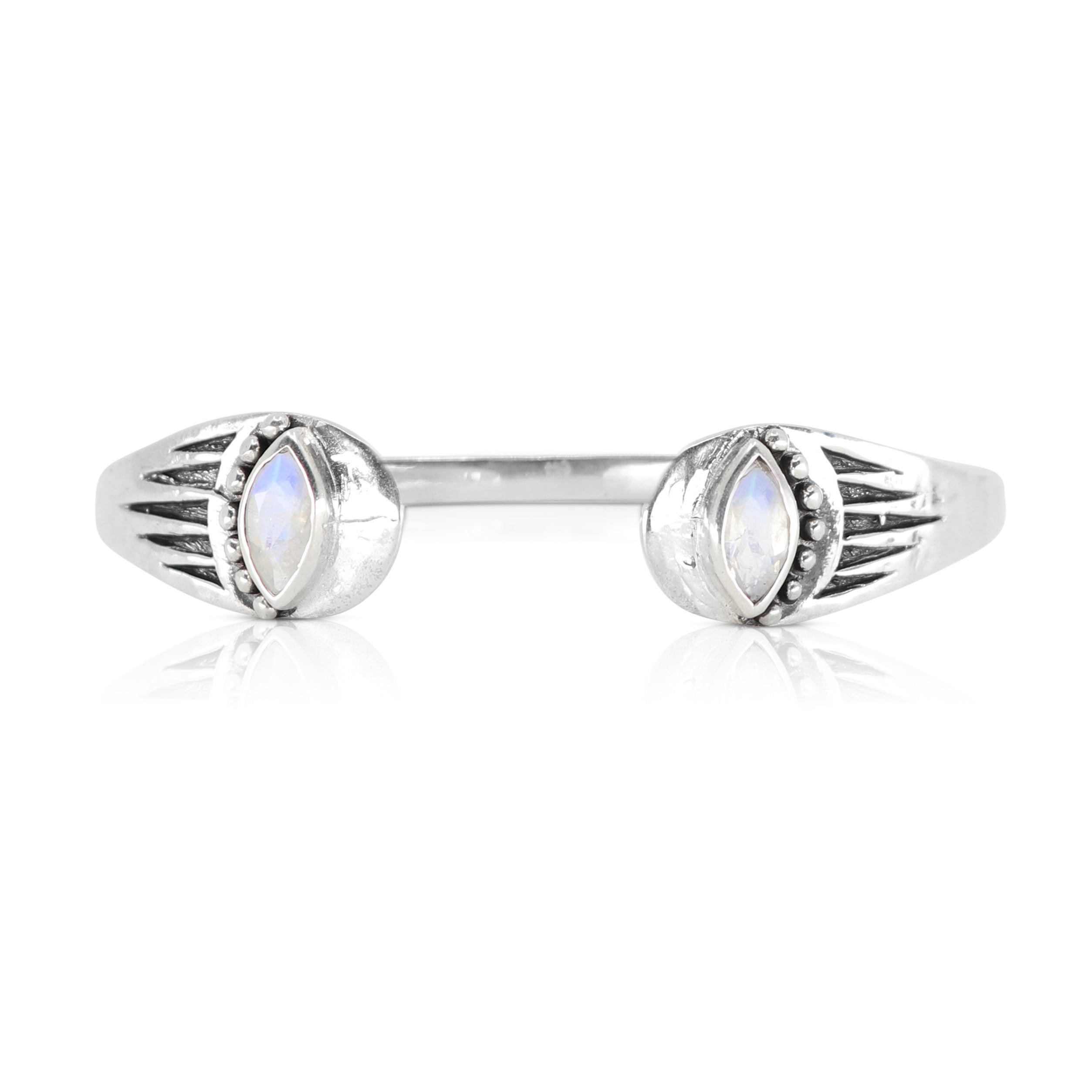 The Eye Silver Cuff