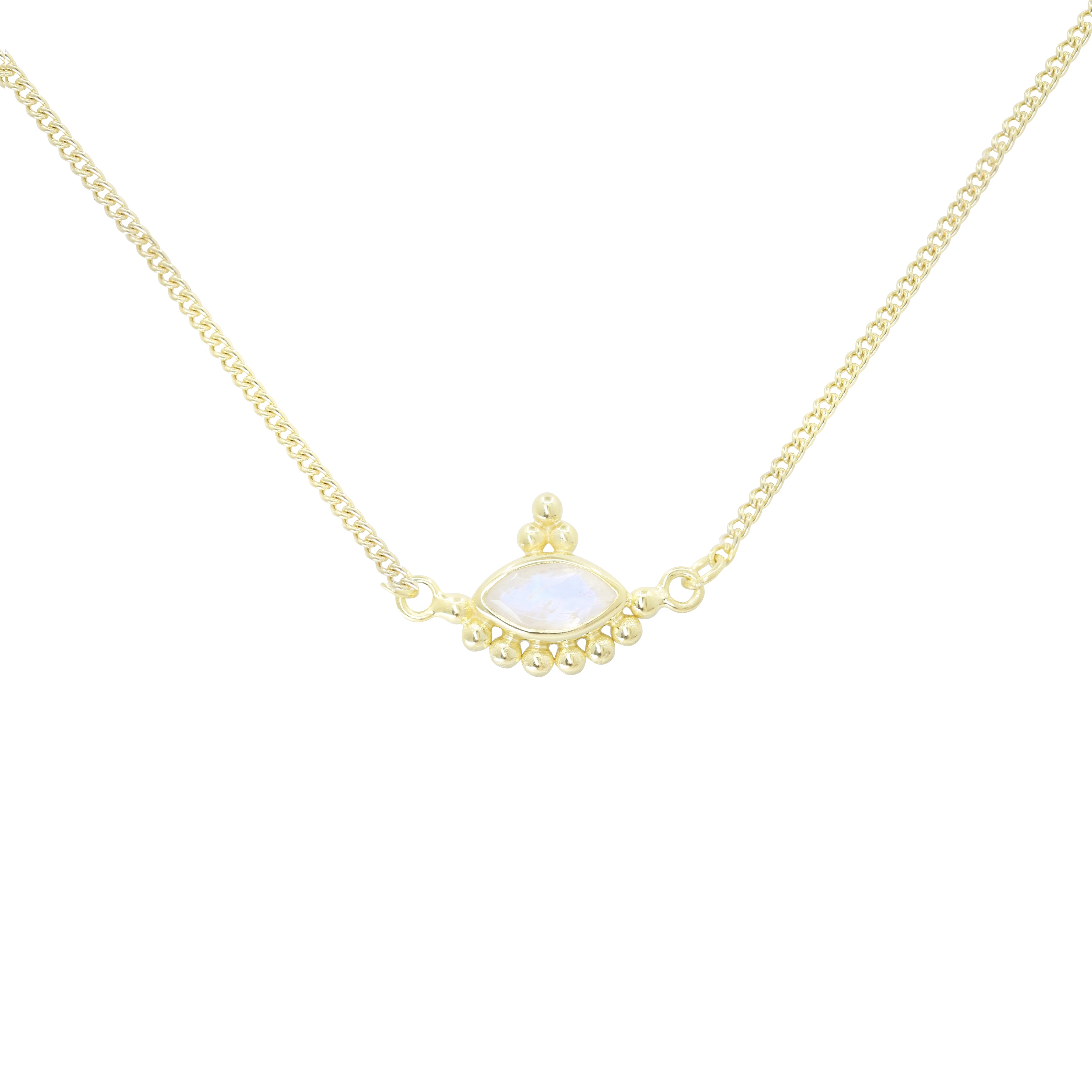 Ophelia Moonstone Gold Choker