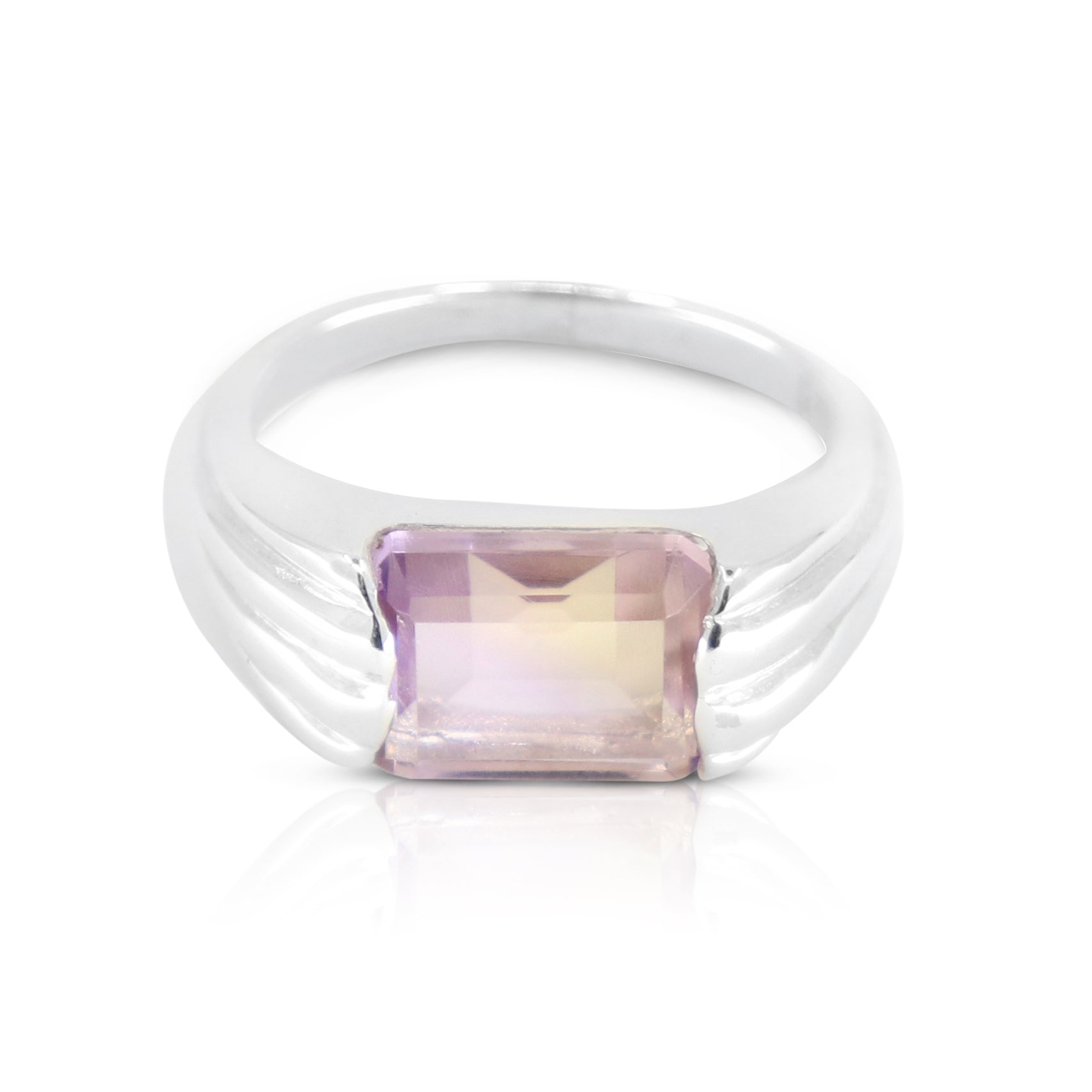 Alchemy Ametrine Silver Ring